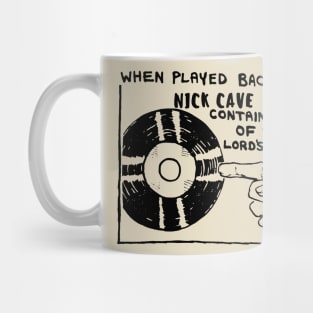 nick cave part of prayer Mug